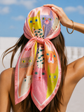 Luxury Satin Multi-Way Scarf