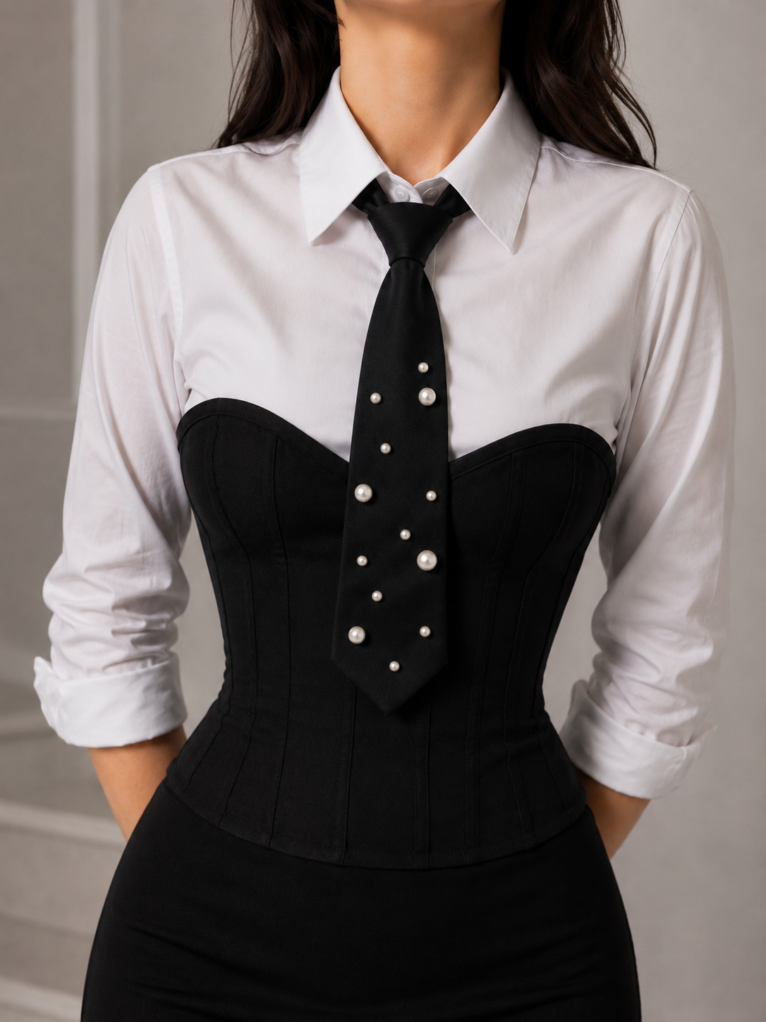 Pearl Statement Tie