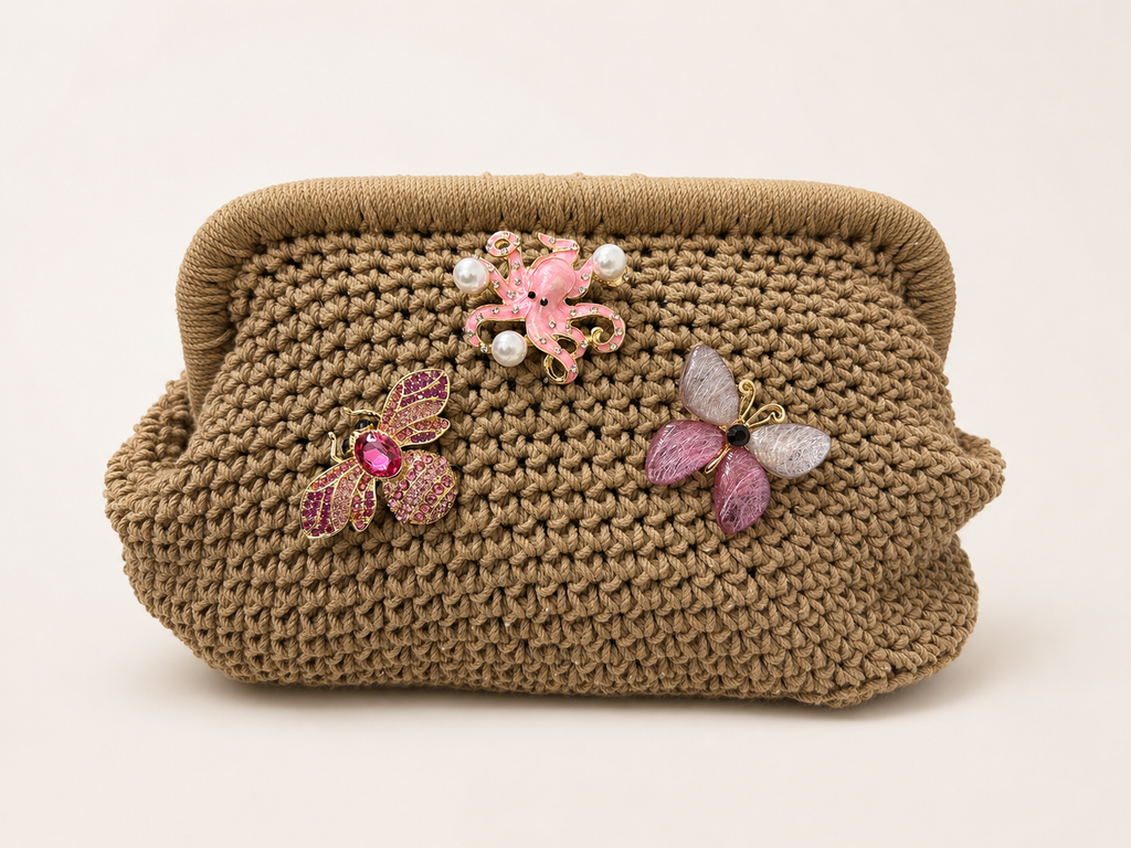 Ocean & Garden Brooch Collection