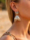 Fish tail earring