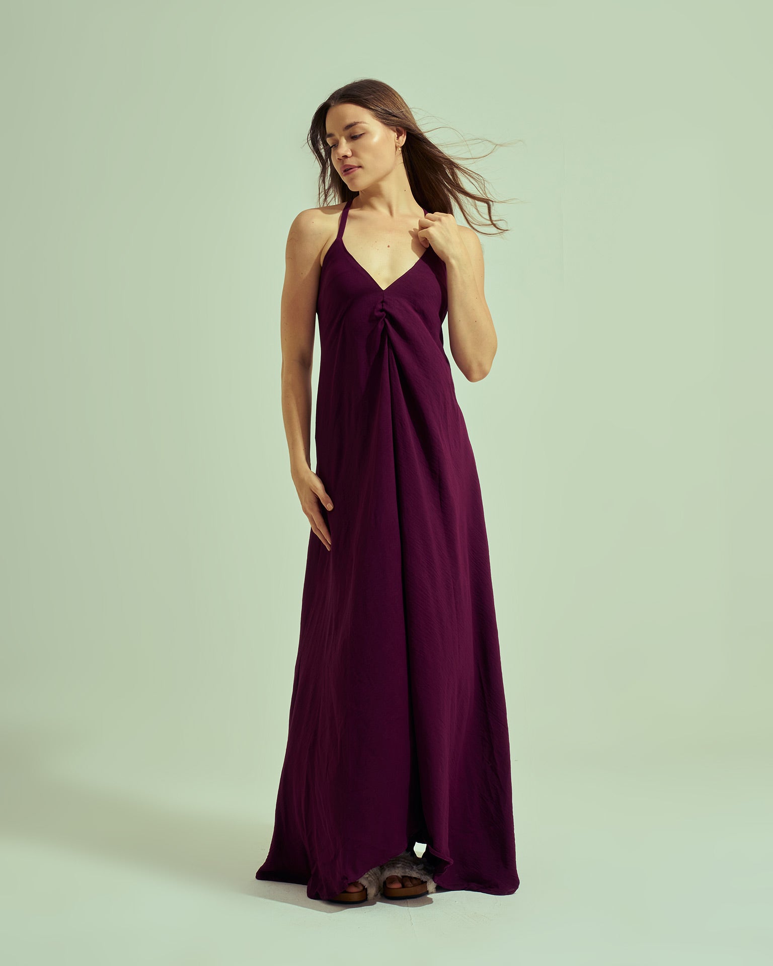 Macrame beach dress