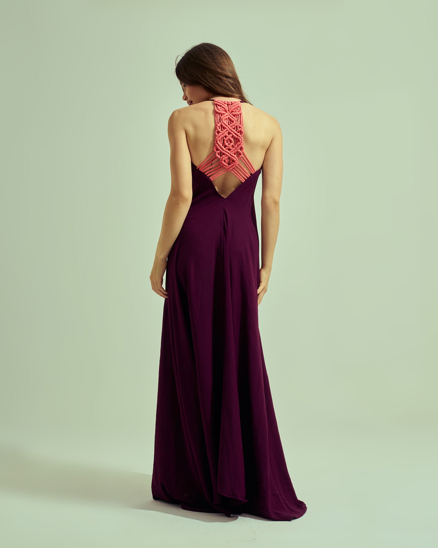 Macrame beach dress