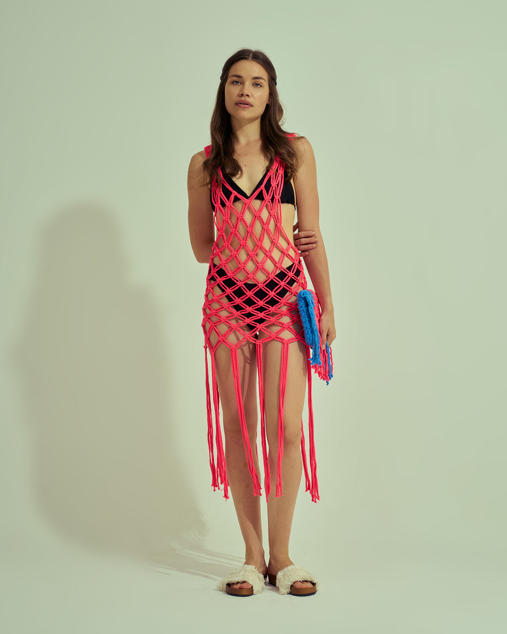 Macrame coverup