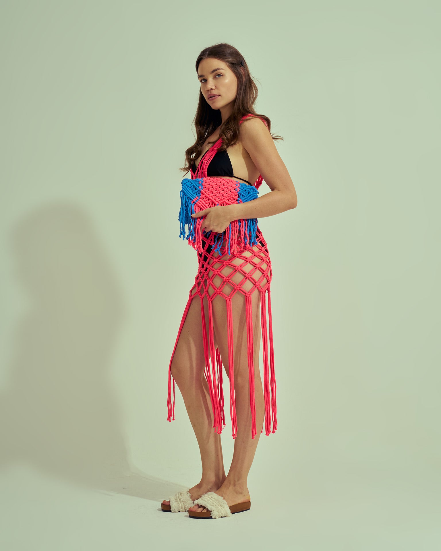 Macrame coverup