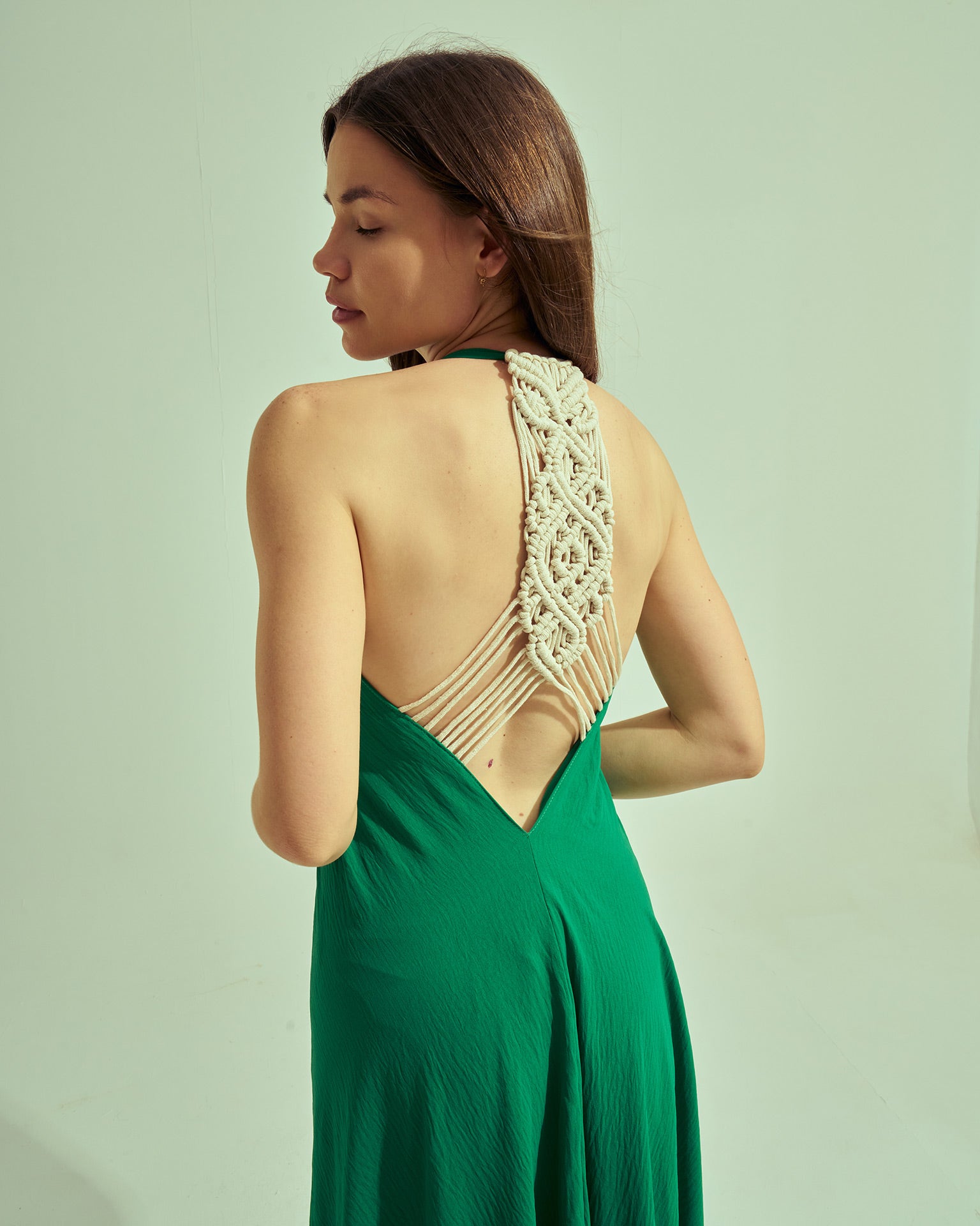 Macrame Beach dress