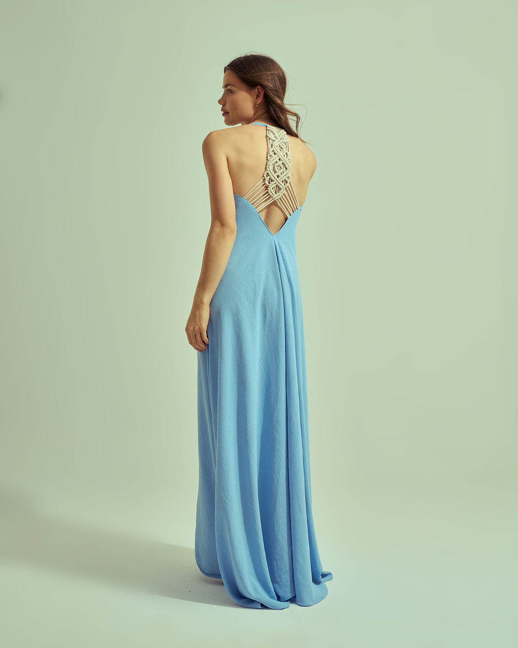 Macrame beach dress
