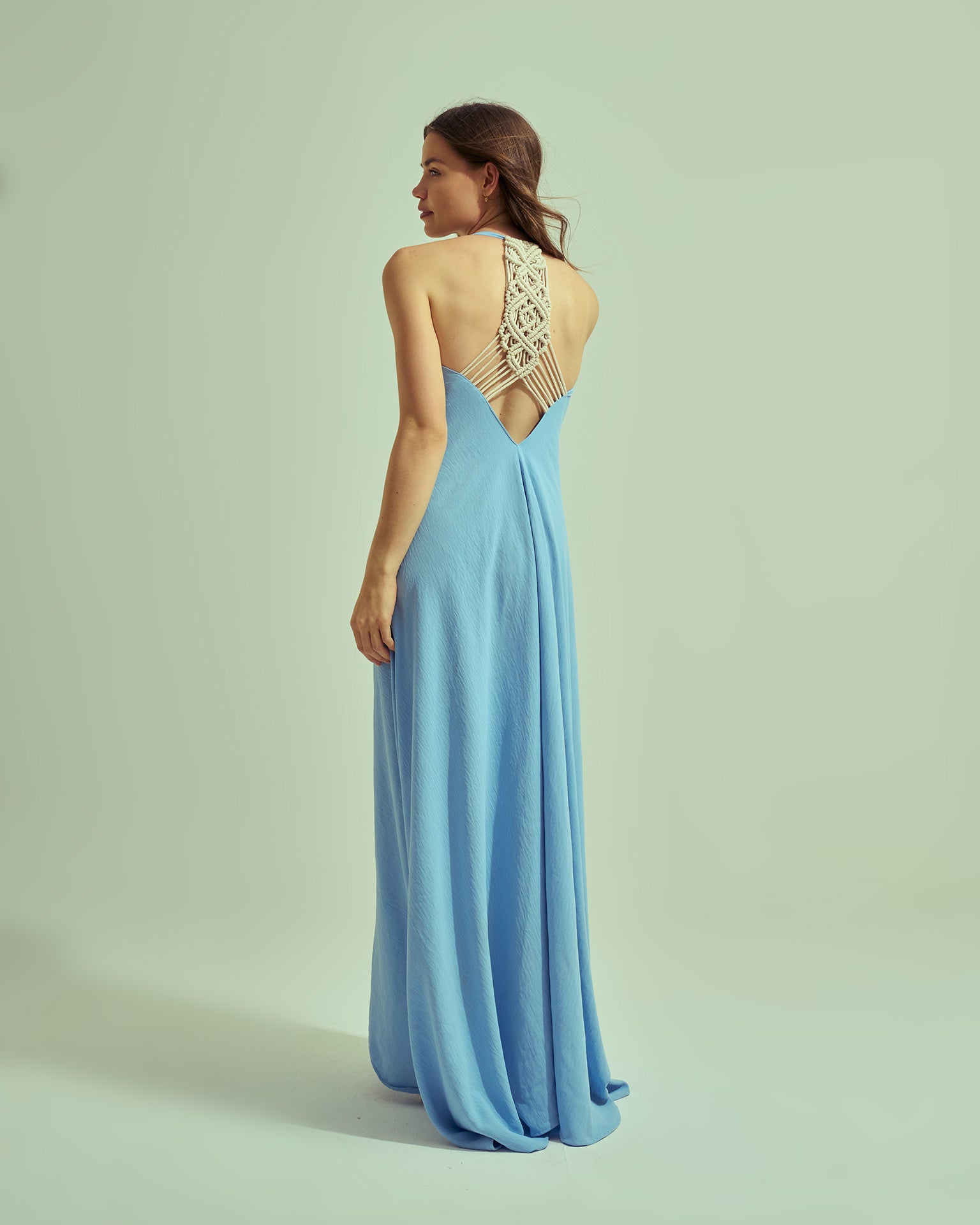 Macrame beach dress