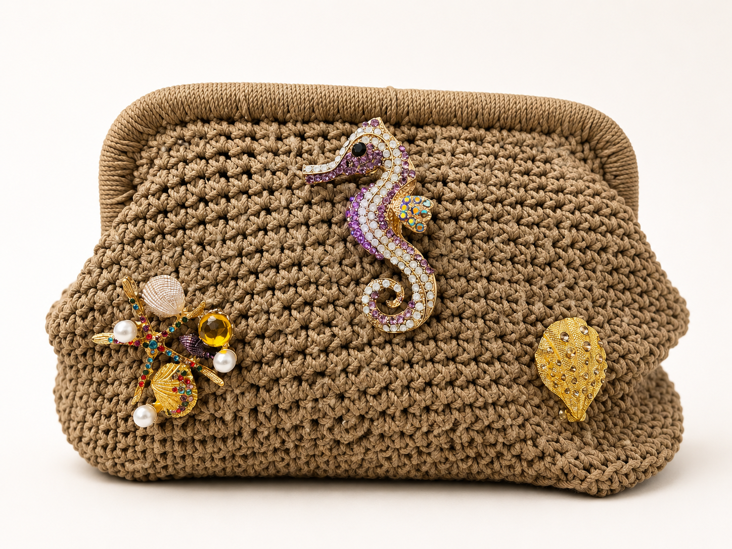 Ocean Treasures Brooch Set | Handcrafted Coastal Collection