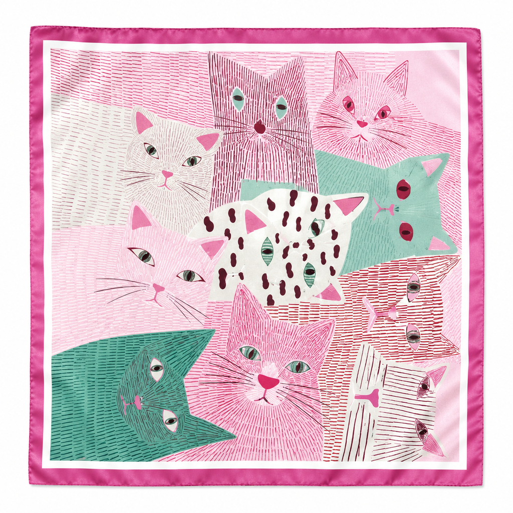 Luxury Satin Multi-Way Scarf