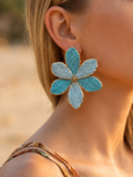 Flower earrings