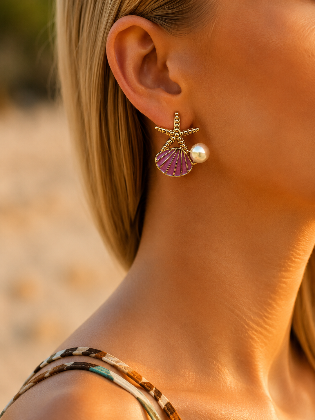 Star and seashell
