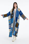 crochet patchwork cardigan